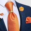 New Fashion Men's Pink Ties Paisley Silk Neck Tie Pcoket Square Brooch Set Wedding Accessories Gravata Gift For Men DiBanGu