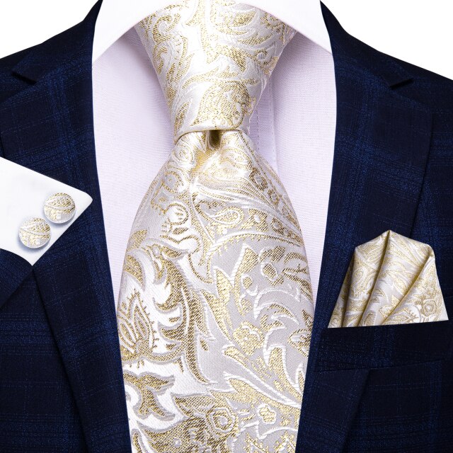 Hi-Tie Men Silk Wedding Tie FLight blue Mint Pink Paisley Solid ashion Design Gift Necktie For Men Hanky Cufflink Business Party