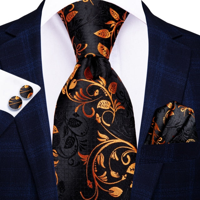 Hi-Tie Men Silk Wedding Tie FLight blue Mint Pink Paisley Solid ashion Design Gift Necktie For Men Hanky Cufflink Business Party