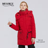 MIEGOFCE 2021 Winter New Women's Cotton Coat Warm Windproof Jacket Simple Design Winter Parka Women Clothes Wintertime Coat