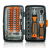 Jewii 38-in-1 Ratchet Screwdriver Bits Set Portable Socket Wrench Tool Kits Bicycle Repair Torque Wrench
