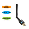 PzzPss Mini Wifi Adapter Wireless USB 1200Mbps 600Mbps Lan USB Ethernet 2.4G 5G Dual Band Wi-fi Network Card 802.11n/g/a/ac