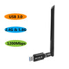 PzzPss Mini Wifi Adapter Wireless USB 1200Mbps 600Mbps Lan USB Ethernet 2.4G 5G Dual Band Wi-fi Network Card 802.11n/g/a/ac
