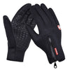 2021 Winter Gloves For Men Waterproof Windproof Cold Gloves Snowboard Motorcycle Riding Driving Warm Touch Screen Zipper Glove