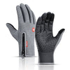 2021 Winter Gloves For Men Waterproof Windproof Cold Gloves Snowboard Motorcycle Riding Driving Warm Touch Screen Zipper Glove