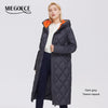 MIEGOFCE 2021 Winter Ladies Jacket Lengthened Style Women Padded Parka Thickened Warm Cotton Women Coat D21845