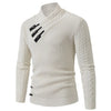 New style fashion autumn winter men's sweater fashion warm knit turtleneck pullover men's slim street pullover clothing