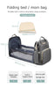 Large Capacity Diaper Bag Backpack Multifunctional Foldable Baby Bed Crib Bag Maternity Handbag Stroller Bag Insulation Nursing