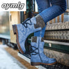 2020 Women boots Winter Mid-Calf Boot Winter Shoes Ladies Fashion Snow Boots Shoes Thigh High Suede Warm Botas Zapatos De Mujer