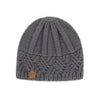 Women Hat Winter Ladies Men Knitted Winter Antique Diamond Lattice Oversized Solid Beanie Hat Cap Skateboard Hats
