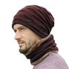 Hat Men's New Autumn And Winter Plus Velvet Thick Warm Knitted Hat Winter European And American Woolen Hat Outdoor Hat