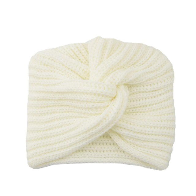 Men's And Women's Autumn Winter Wool Cap Round Folds Head Fashionable Accessories Hat Head Cover Headscarf Wool Knitted Hat Cap