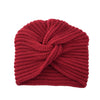 Men's And Women's Autumn Winter Wool Cap Round Folds Head Fashionable Accessories Hat Head Cover Headscarf Wool Knitted Hat Cap