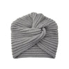 Men's And Women's Autumn Winter Wool Cap Round Folds Head Fashionable Accessories Hat Head Cover Headscarf Wool Knitted Hat Cap