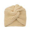 Men's And Women's Autumn Winter Wool Cap Round Folds Head Fashionable Accessories Hat Head Cover Headscarf Wool Knitted Hat Cap