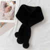 ZDFURS* rex rabbit fur double-sided woven fur scarf women to keep warm in winter real fur collar fur collar