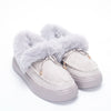 Winter Women Boots 2021 Casual Slip On Ladies Boots Fluffy Plush Platform Snow Boots Outdoor Fur Warm Flat Shoes Botas De Mujer