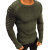 Autumn Winter Sweater Men 2021 New Arrival Casual Pullover Men Long Sleeve O-Neck Patchwork Knitted Men Sweaters Streetwear