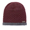 Hat Men's New Autumn And Winter Plus Velvet Thick Warm Knitted Hat Winter European And American Woolen Hat Outdoor Hat