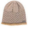 Hat Men's New Autumn And Winter Plus Velvet Thick Warm Knitted Hat Winter European And American Woolen Hat Outdoor Hat