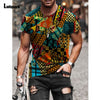 Garmenting Plus Size Mens Top clothing Fashion 3D Print T-shirt 2021 New Summer Casual Pullovers Round Neck Tees Shirt Man 5XL