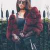 Wholesale Women's Imitation Fox Fur Coat Furry Luxury Faux Fur Coat New Winter Thick Warm Overcoat Fashion Outwear Drop Shipping