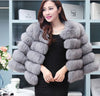 Wholesale Women's Imitation Fox Fur Coat Furry Luxury Faux Fur Coat New Winter Thick Warm Overcoat Fashion Outwear Drop Shipping