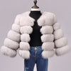 Wholesale Women's Imitation Fox Fur Coat Furry Luxury Faux Fur Coat New Winter Thick Warm Overcoat Fashion Outwear Drop Shipping