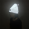 2021 New Reflective Beanie Hat Women Skullies Autumn Winter Cap Fashion Female Bonnet Warm Caps Brand Knitted Hats for Men Gorro