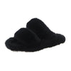 Indoor Women Fur Slippers Fluffy Soft Furry Slides Thick Flats Heel Non Slip House Shoes Ladies Luxury Design Footwear Whosale