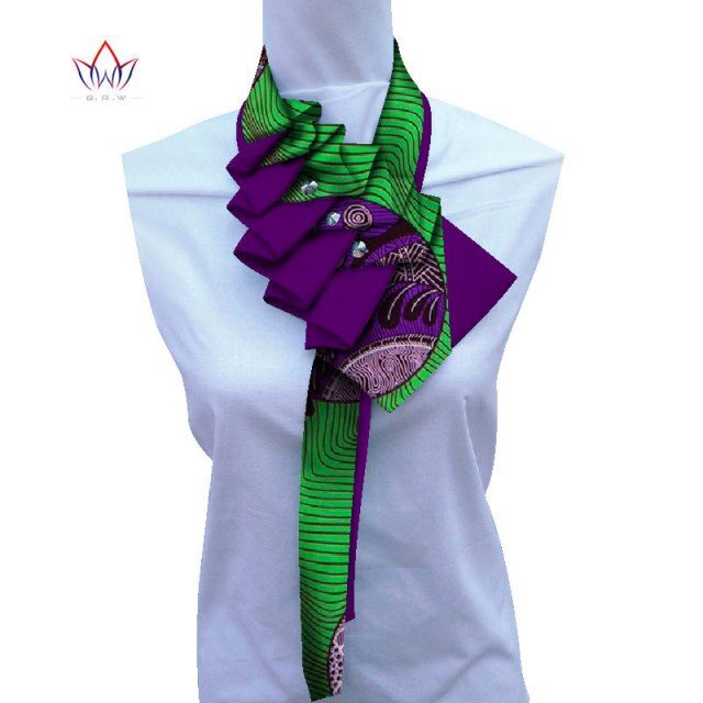 Bintarealwax New Necklace Bazin Riche African Handmade Diamond Splicing for Women Accessories Personality Customized Gift WYB135