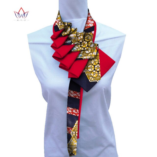Bintarealwax New Necklace Bazin Riche African Handmade Diamond Splicing for Women Accessories Personality Customized Gift WYB135