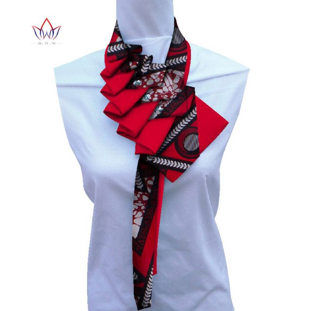Bintarealwax New Necklace Bazin Riche African Handmade Diamond Splicing for Women Accessories Personality Customized Gift WYB135