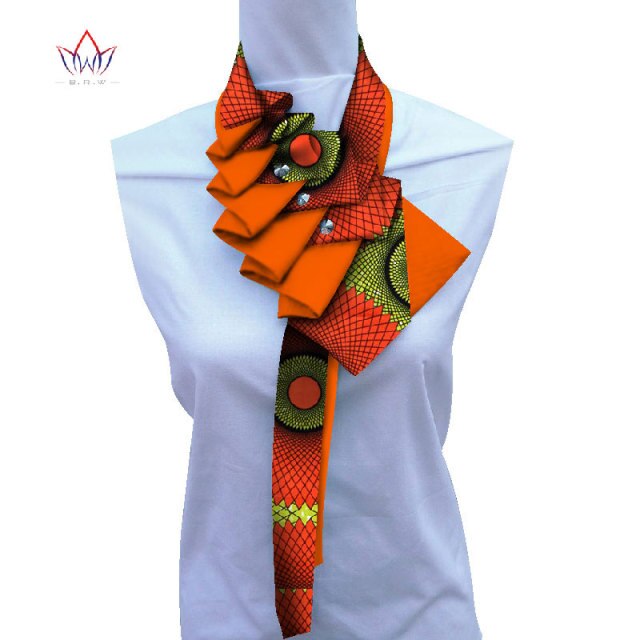 Bintarealwax New Necklace Bazin Riche African Handmade Diamond Splicing for Women Accessories Personality Customized Gift WYB135