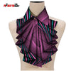 2021 New Fashion African Print Ankara Tie for Women African Triangle Ankara Fabric Cravat Africa Tie SP027