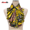 2021 New Fashion African Print Ankara Tie for Women African Triangle Ankara Fabric Cravat Africa Tie SP027