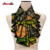 2021 New Fashion African Print Ankara Tie for Women African Triangle Ankara Fabric Cravat Africa Tie SP027