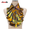 2021 New Fashion African Print Ankara Tie for Women African Triangle Ankara Fabric Cravat Africa Tie SP027