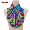 2021 New Fashion African Print Ankara Tie for Women African Triangle Ankara Fabric Cravat Africa Tie SP027