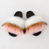 Summer Women Faux fur slippers For Women Fluffy slippers House Female ladies Shoes Woman slippers With fur Furry Slides
