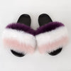 Summer Women Faux fur slippers For Women Fluffy slippers House Female ladies Shoes Woman slippers With fur Furry Slides