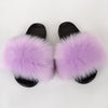 Summer Women Faux fur slippers For Women Fluffy slippers House Female ladies Shoes Woman slippers With fur Furry Slides
