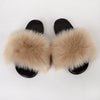 Summer Women Faux fur slippers For Women Fluffy slippers House Female ladies Shoes Woman slippers With fur Furry Slides