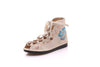 Veowalk Open Peep Toe Women Gladiator Canvas Sandals Shoes High Top Strappy Fashion Summer Comfort Ladies Flat Sandials