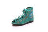 Veowalk Open Peep Toe Women Gladiator Canvas Sandals Shoes High Top Strappy Fashion Summer Comfort Ladies Flat Sandials