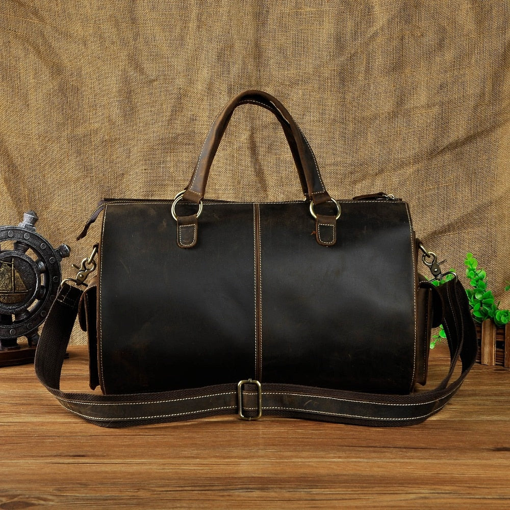 Men Origianl Leather Designer Travel Business Briefcase Heavy Duty Computer Laptop Bag Attache Portfolio Tote Messenger Bag 1097