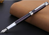 PICASSO Pimio best fountain pen 903 DARK BLUE expensive metal ink pen F NIB calligraphy pens Luxury Gift Box Ink Pens