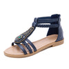 Bohemia Sandals for Women Beach Shoes Women's Sandals Flat Summer Shoes Big Size Fashion Ladies Rome Sandals A492