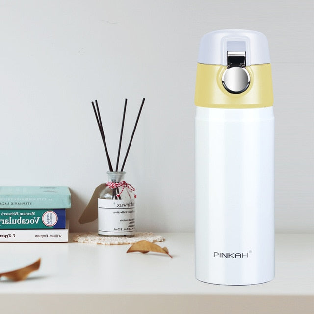 Pinkah 350ML 304 stainless steel portable thermos Cup Thermo Mug Vacuum