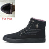 DEKABR 2019 Hot Men Shoes Fashion Warm Fur Winter Men Boots Autumn Leather Footwear For Man New High Top Canvas Casual Shoes Men